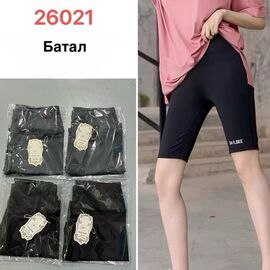 Фотография Велосипедки женские 26021 mix р.XL-4XL "WELL" недорого оптом от прямого поставщика