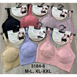 Фотография Топ женский 3184-6 mix р.M-2XL "Comfort" недорого оптом от прямого поставщика