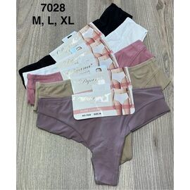 Фотография Трусы женские 7028 mix р.M-XL "Comfort" недорого оптом от прямого поставщика