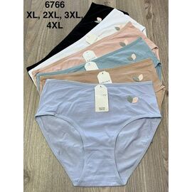 Фотография Трусы женские 6766 mix р.XL-4XL "Comfort" недорого оптом от прямого поставщика