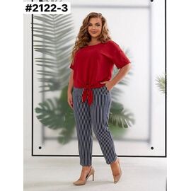 Фотография Платье летнее женское 2122-3 navy р.50-60 "ZLATA" недорого оптом от прямого поставщика