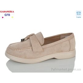 Туфлі дитячі зручні Весна/осінь R856-5 (8 пар р.32-37) "GFB-Канарейка" недорого оптом від прямого постачальника