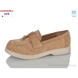 Туфлі дитячі зручні Весна/осінь R856-6 (8 пар р.32-37) "GFB-Канарейка" недорого оптом від прямого постачальника