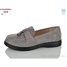 Туфлі дитячі зручні Весна/осінь R856-7 (8 пар р.32-37) "GFB-Канарейка" недорого оптом від прямого постачальника