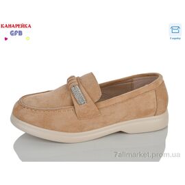 Туфлі дитячі зручні Весна/осінь R857-6 (8 пар р.32-37) "GFB-Канарейка" недорого оптом від прямого постачальника