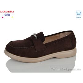 Туфлі дитячі зручні Весна/осінь R858-4 (8 пар р.32-37) "GFB-Канарейка" недорого оптом від прямого постачальника