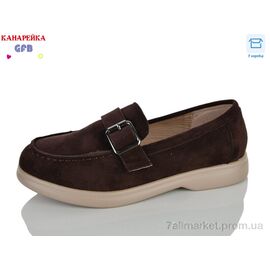 Туфлі дитячі зручні Весна/осінь R860-4 (8 пар р.32-37) "GFB-Канарейка" недорого оптом від прямого постачальника