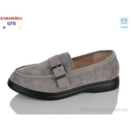 Туфлі дитячі зручні Весна/осінь R860-7 (8 пар р.32-37) "GFB-Канарейка" недорого оптом від прямого постачальника