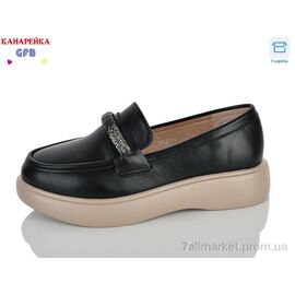 Туфлі дитячі зручні Весна/осінь R850-1 (8 пар р.32-37) "GFB-Канарейка" недорого оптом від прямого постачальника
