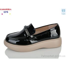 Туфлі дитячі зручні Весна/осінь R850-3 (8 пар р.32-37) "GFB-Канарейка" недорого оптом від прямого постачальника
