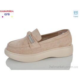 Туфлі дитячі зручні Весна/осінь R850-5 (8 пар р.32-37) "GFB-Канарейка" недорого оптом від прямого постачальника
