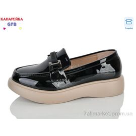 Туфлі дитячі зручні Весна/осінь R851-3 (8 пар р.32-37) "GFB-Канарейка" недорого оптом від прямого постачальника