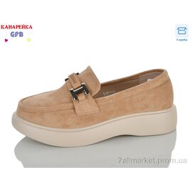Туфлі дитячі зручні Весна/осінь R851-6 (8 пар р.32-37) "GFB-Канарейка" недорого оптом від прямого постачальника