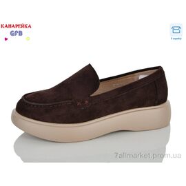 Туфлі дитячі зручні Весна/осінь R852-4 (8 пар р.32-37) "GFB-Канарейка" недорого оптом від прямого постачальника