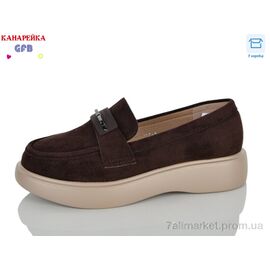 Туфлі дитячі зручні Весна/осінь R853-4 (8 пар р.32-37) "GFB-Канарейка" недорого оптом від прямого постачальника