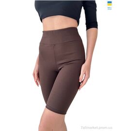 Фотография Велосипедки Лето 5017 батал шоколад (4 шт. р.сетка XL-4XL) "Sport style" недорого оптом от прямого поставщика
