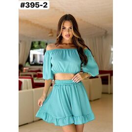 Фотография Костюм женский 395-2 green р.42-48 "ZLATA" недорого оптом от прямого поставщика