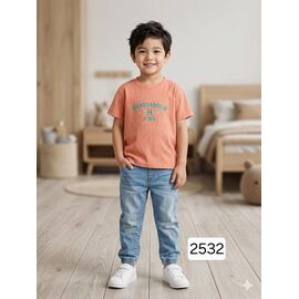 Фотография Футболка детская на мальчика 2532 orange р.2-6 "Фунтик" недорого оптом от прямого поставщика