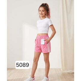 Дитячі шорти на дівчинку 5089 pink р.8-12 "Фунтик" недорого оптом від прямого постачальника