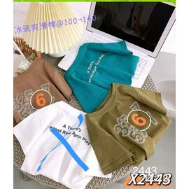 Фотография Футболка детская на мальчика X2443 khaki р.3-7 "Фунтик" недорого оптом от прямого поставщика