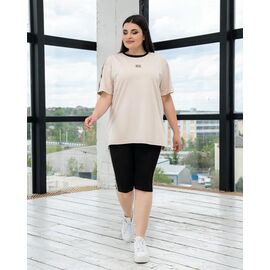 Фотография Костюм женский ЛД15 beige р.XL-4XL "AZNA" недорого оптом от прямого поставщика