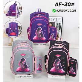 Фотография Рюкзак детский на девочку AF30 purple р.42-30-19 "Candy bags" недорого от прямого поставщика