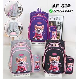 Фотография Рюкзак детский на девочку AF31 purple р.42-30-19 "Candy bags" недорого от прямого поставщика