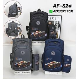 Фотография Рюкзак детский на мальчика AF32 navy р.42-30-19 "Candy bags" недорого от прямого поставщика