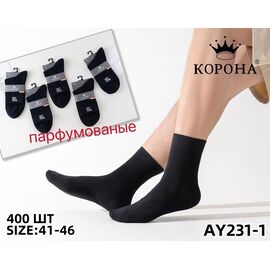 Фотография Носки мужские KH231-1 black р.41-47 "Annet" недорого оптом от прямого поставщика