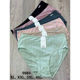 Фотография Трусы женские 9984 mix р.XL-4XL "Comfort" недорого оптом от прямого поставщика