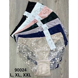 Фотография Трусы женские 90024 mix р.L-2XL "Comfort" недорого оптом от прямого поставщика