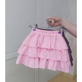Фотография Юбка-шорты детская на девочку MD15 pink р.122-146 "Moda school" недорого оптом от прямого поставщика