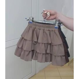 Фотография Юбка-шорты детская на девочку MD16 nude р.122-146 "Moda school" недорого оптом от прямого поставщика