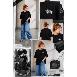 Фотография Футболка детская на девочку KR806 black р.34-42 "Karolina" недорого оптом от прямого поставщика
