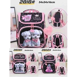 Фотография Рюкзак детский на девочку 2818 black р.34-24-16 "Candy bags" недорого от прямого поставщика