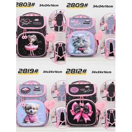Фотография Рюкзак детский на девочку 2819 grey р.34-24-16 "Candy bags" недорого от прямого поставщика