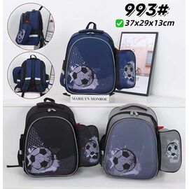 Фотография Рюкзак детский на мальчика 993 black р.37-29-13 "Candy bags" недорого от прямого поставщика