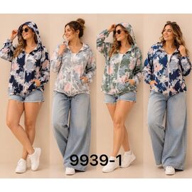 Фотография Ветровка женская 9939-1 navy р.S-2XL "VERJINIA" недорого оптом от прямого поставщика