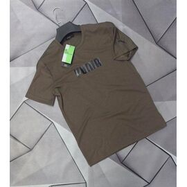 Фотография Футболка мужская 68062 brown р.S-2XL "MACCALI" недорого оптом от прямого поставщика