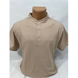 Фотография Футболка мужская SB2135 beige р.M-2XL "Sabihina" недорого оптом от прямого поставщика