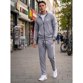 Фотография Костюм спортивный мужской DL1137 l.grey р.46-54 "Delviago" недорого оптом от прямого поставщика