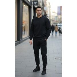 Фотография Костюм спортивный мужской DL1153 black р.46-54 "Delviago" недорого оптом от прямого поставщика