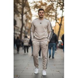 Фотография Костюм спортивный мужской DL1155 beige р.46-54 "Delviago" недорого оптом от прямого поставщика