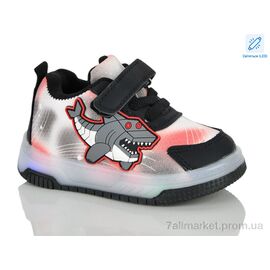 Фотография Кроссовки детские модные Весна/осень 9-1 LED (12 пар р.21-25) "ASHIGULI" недорого оптом от прямого поставщика