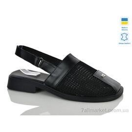 Босоніжки жіночі літні Літо 906 чорний к.т. (6 пар р.37-42) "Sali" недорого оптом від прямого постачальника