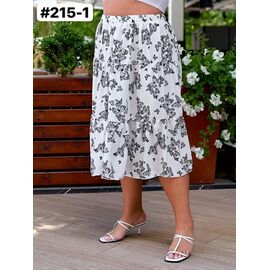 Фотография Юбка женская 215-1 white р.50-60 "ZLATA" недорого оптом от прямого поставщика