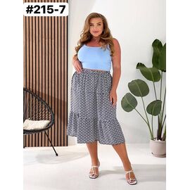 Фотография Юбка женская 215-7 black р.50-60 "ZLATA" недорого оптом от прямого поставщика