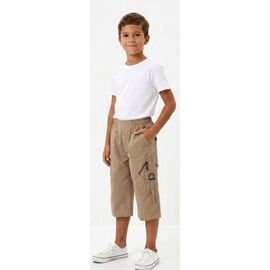 Фотография Бриджи детские на мальчика 1037-57 beige р.9-12 "MALIBU" недорого оптом от прямого поставщика