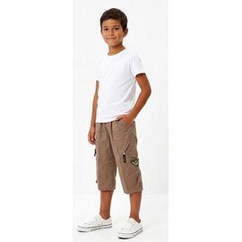 Фотография Бриджи детские на мальчика 1037-57 brown р.9-12 "MALIBU" недорого оптом от прямого поставщика