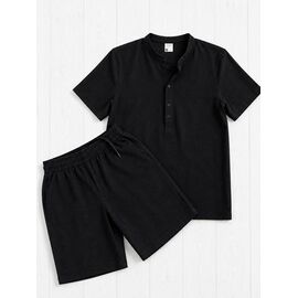 Фотография Костюм мужской 733 black р.M-3XL "Shoptime" недорого оптом от прямого поставщика